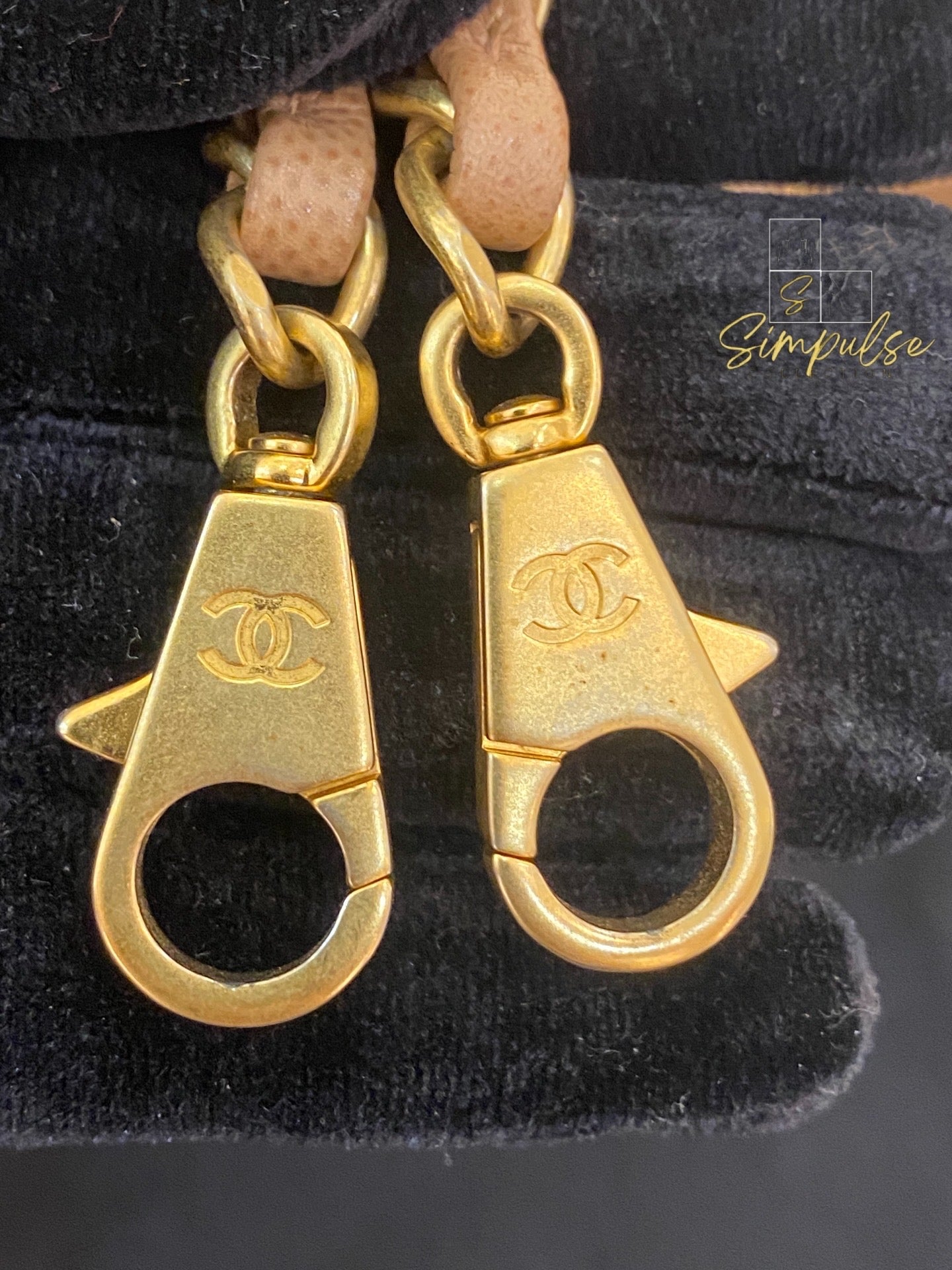 Chanel Coco Lizard Medium Top Handle