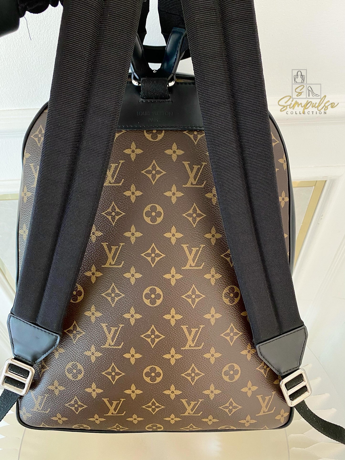 Louis Vuitton Josh Backpack Monogram Macassar