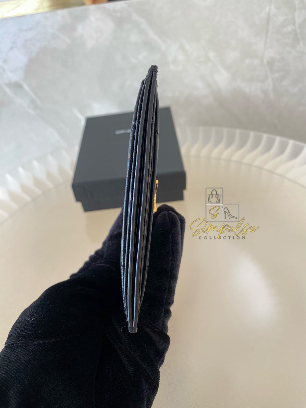 Yves Saint Laurent Cardholder Black