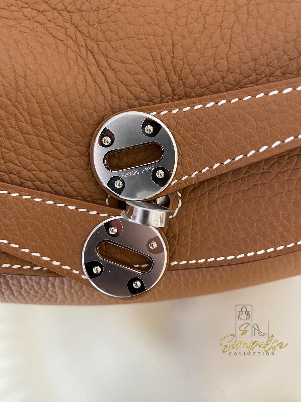 HERMES LINDY 26 CLEMENCE GOLD