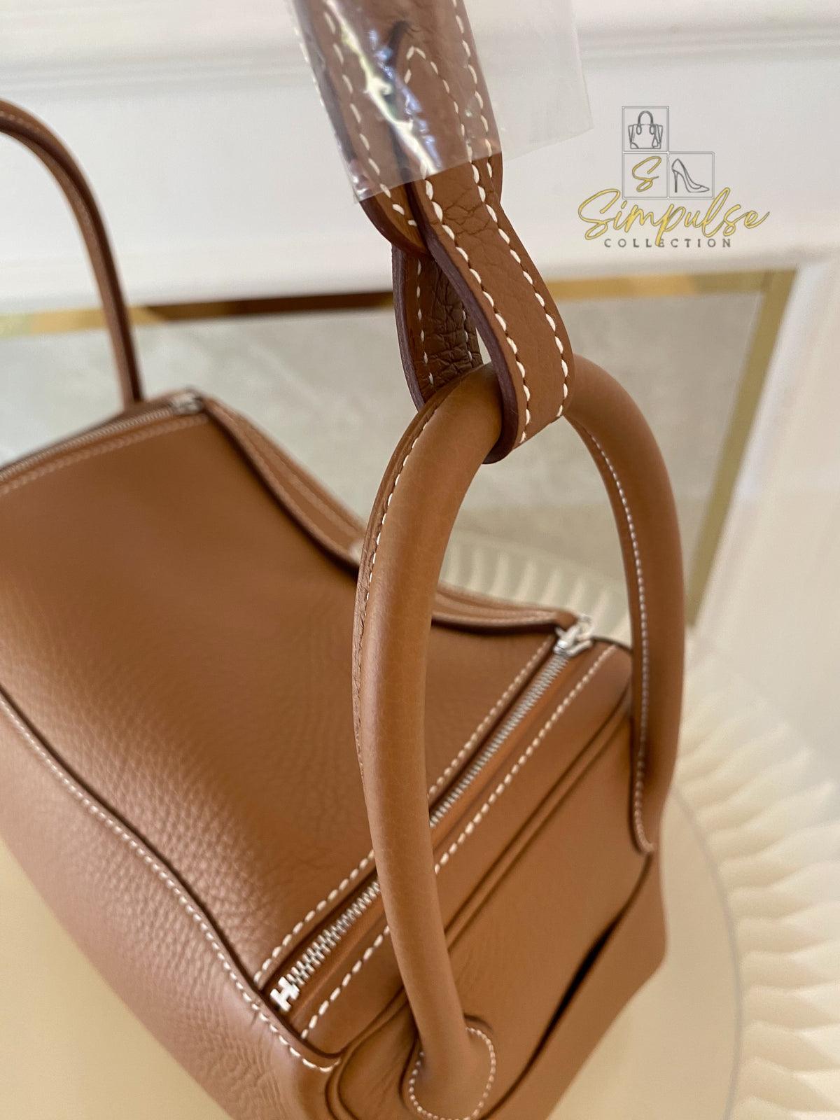 HERMES LINDY 26 CLEMENCE GOLD