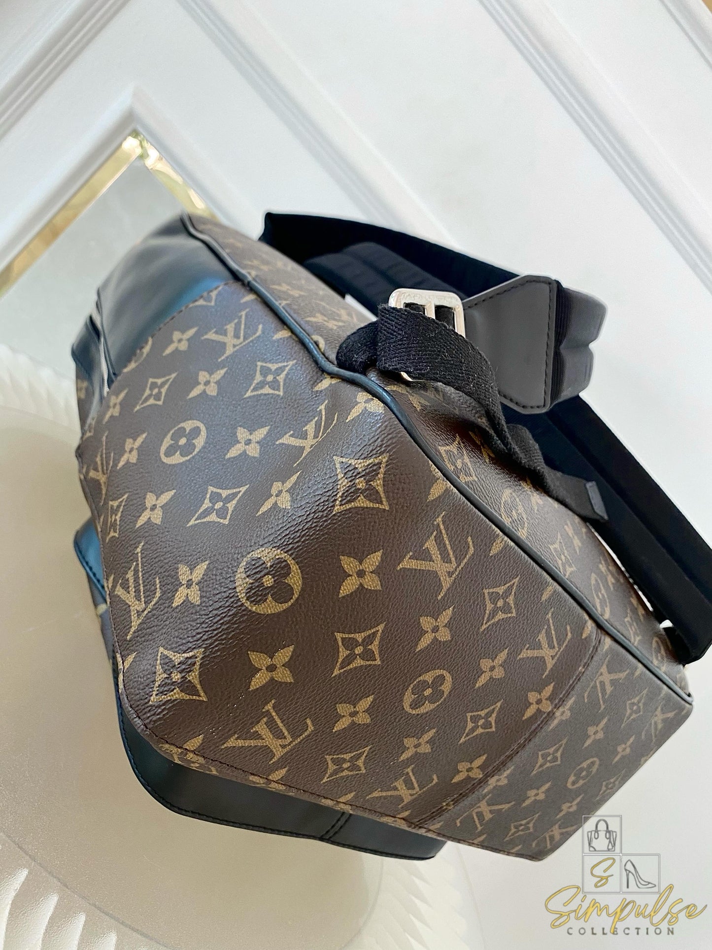 Louis Vuitton Josh Backpack Monogram Macassar