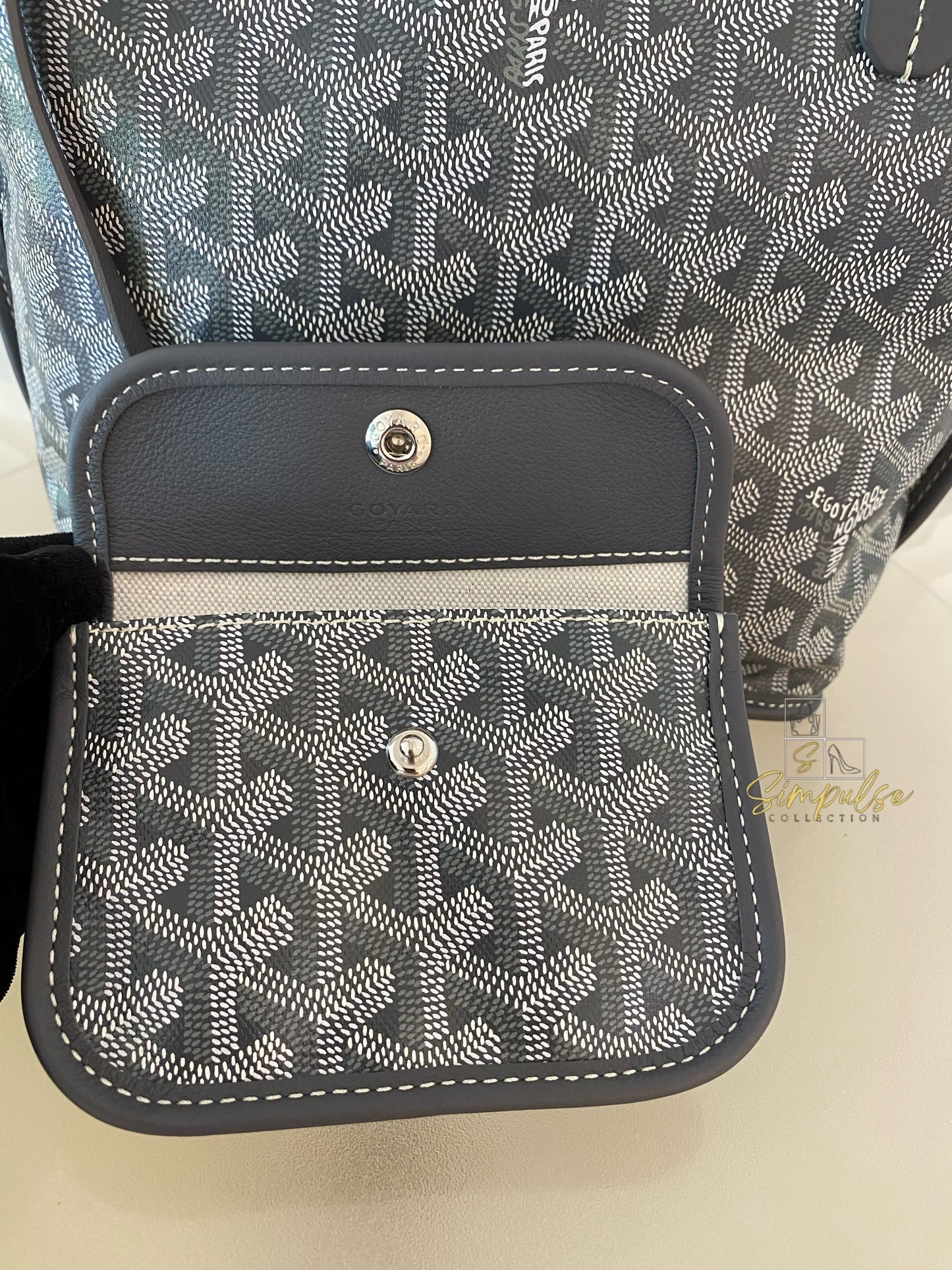GOYARD MINI ANJOU GRAY
