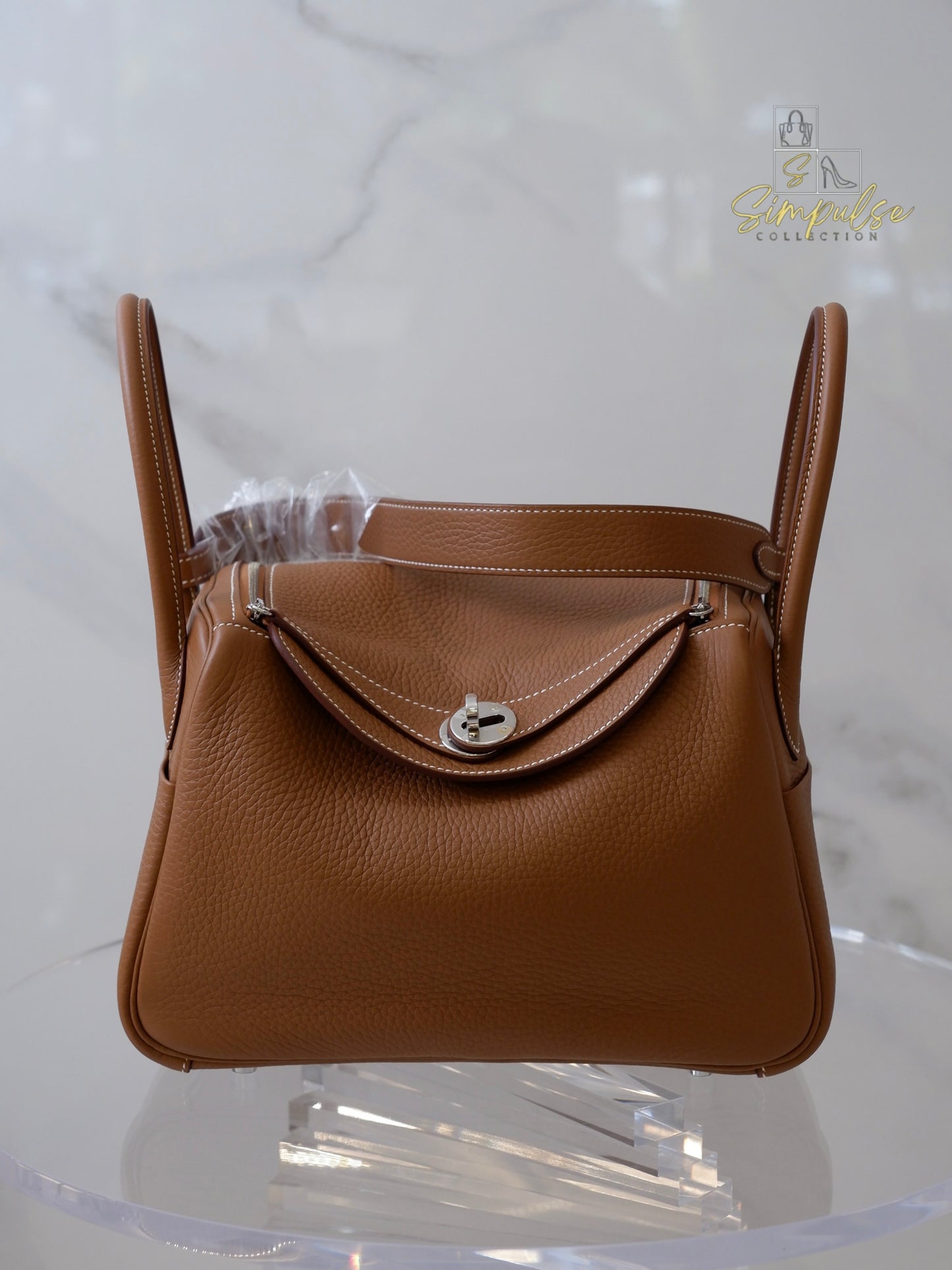 HERMES LINDY 26 CLEMENCE GOLD