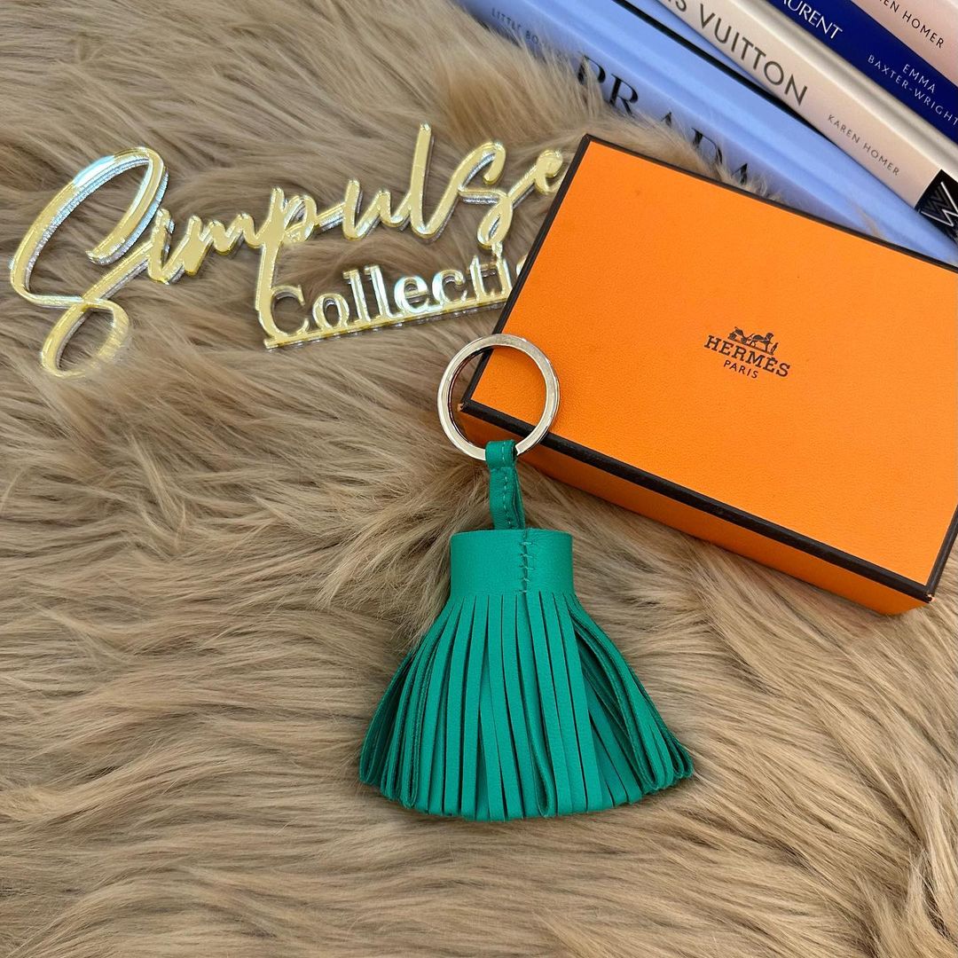 H Carmen Tassel Bag Charm/Keychain