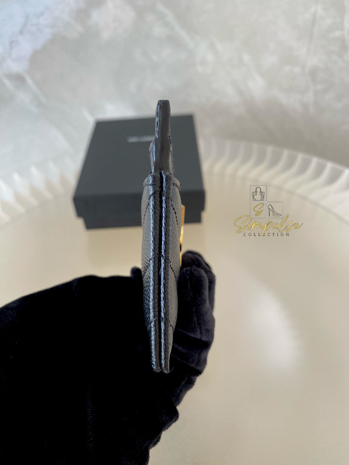Yves Saint Laurent Cardholder Black