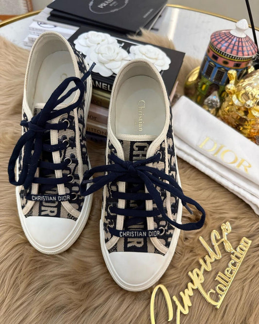 J’Adior Monogram Sneakers