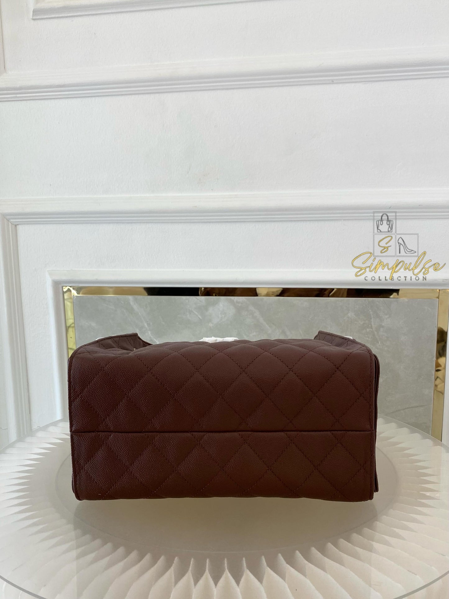 Chanel C25 Burgundy Small