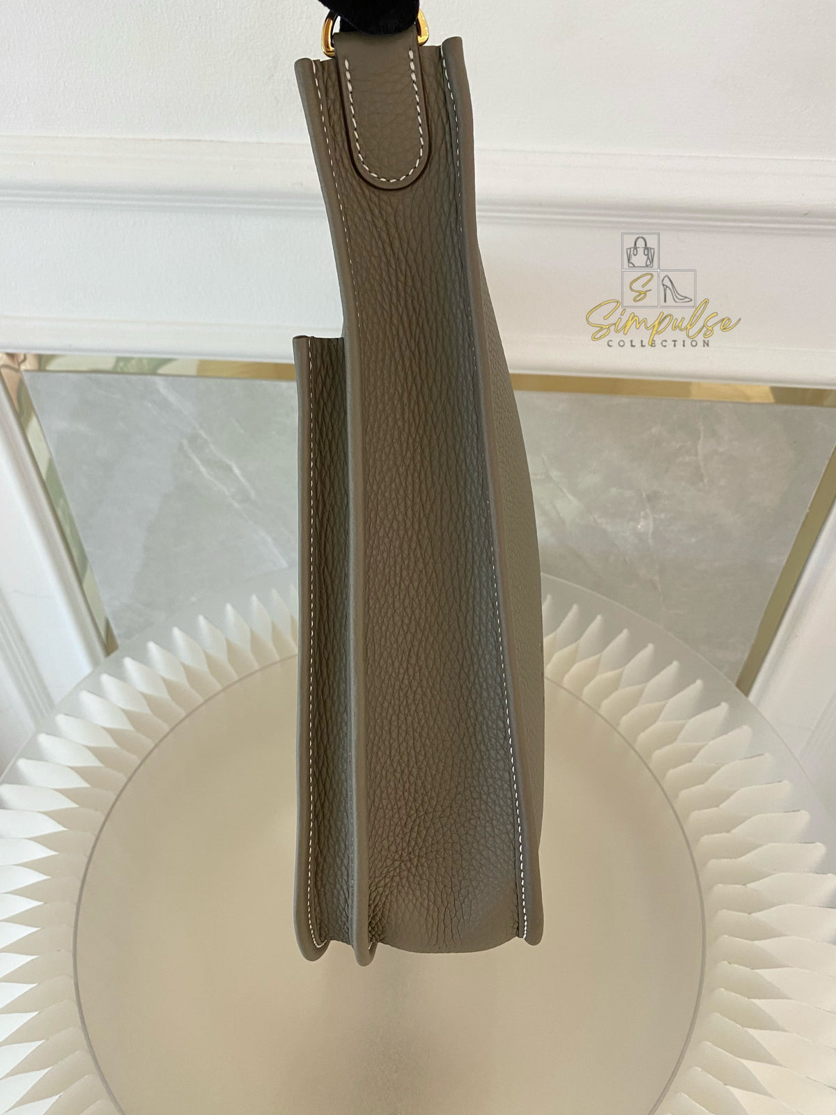 HERMES EVELYNE PM3 CLEMENCE ETOUPE
