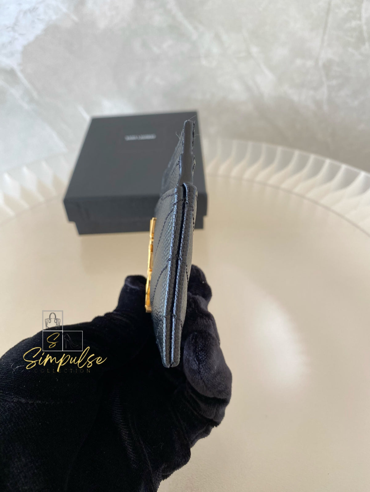 Yves Saint Laurent Cardholder Black