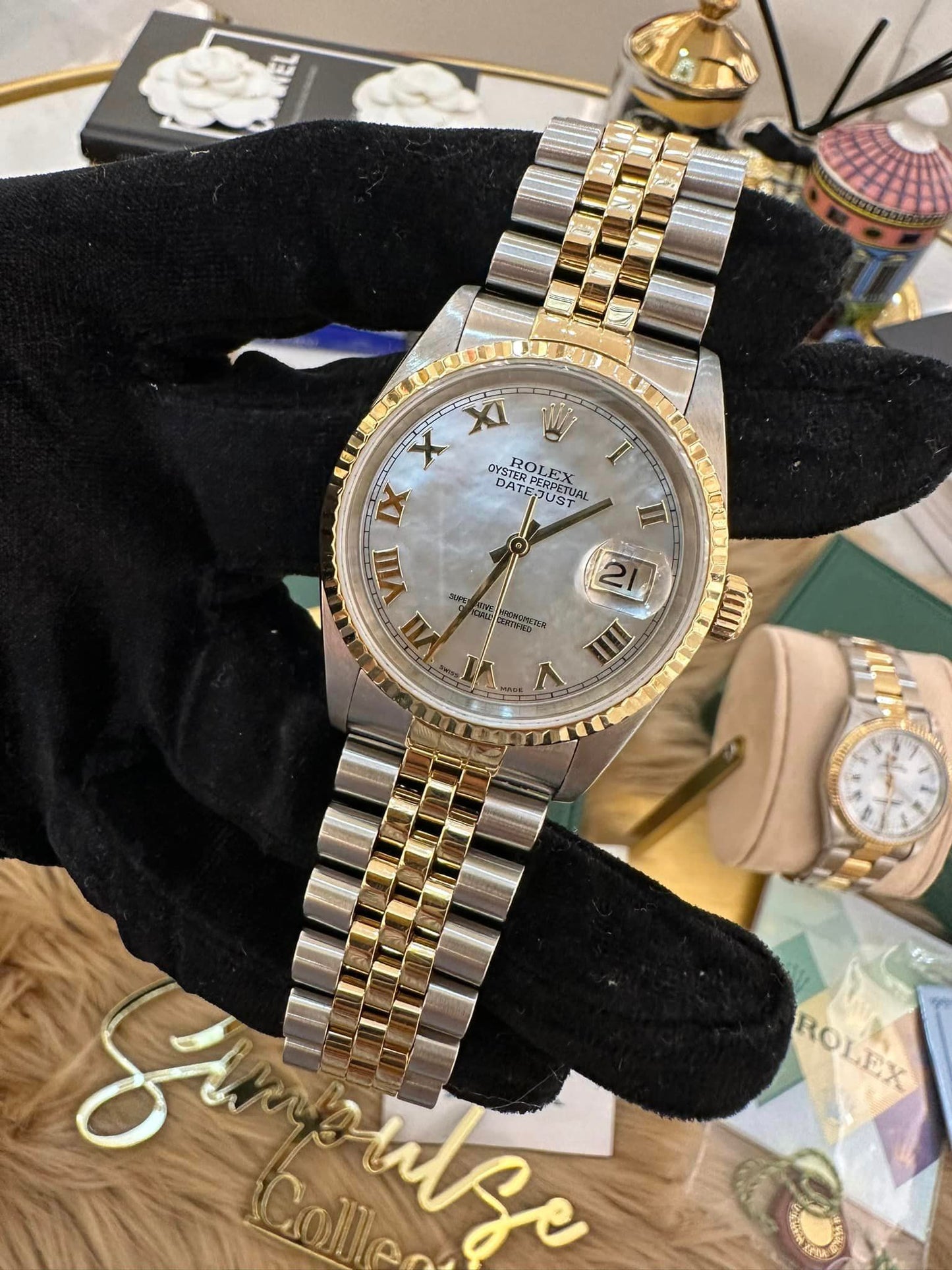 Datejust Mop 36MM Two tone