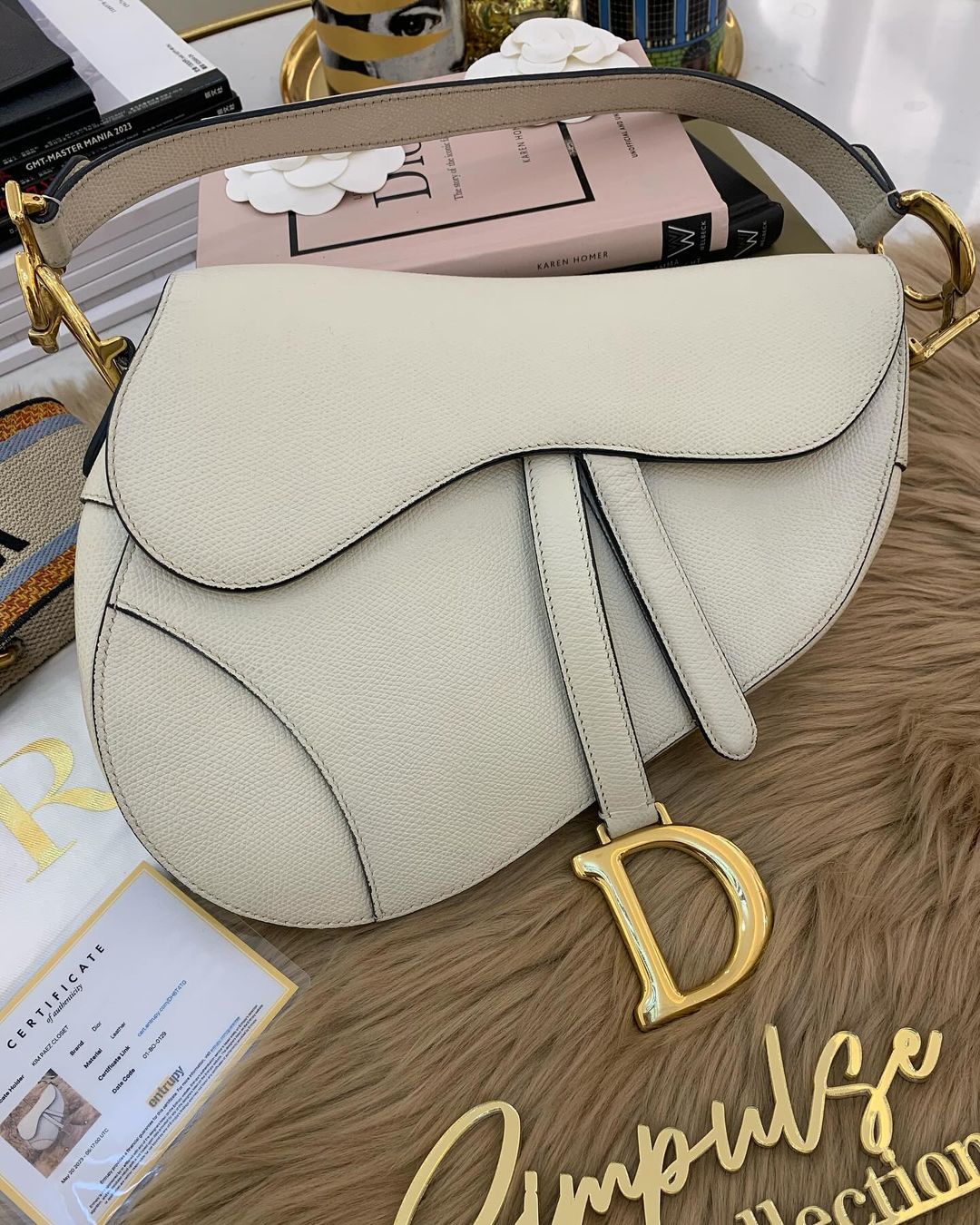 Dior Saddle Medium w/ Strap