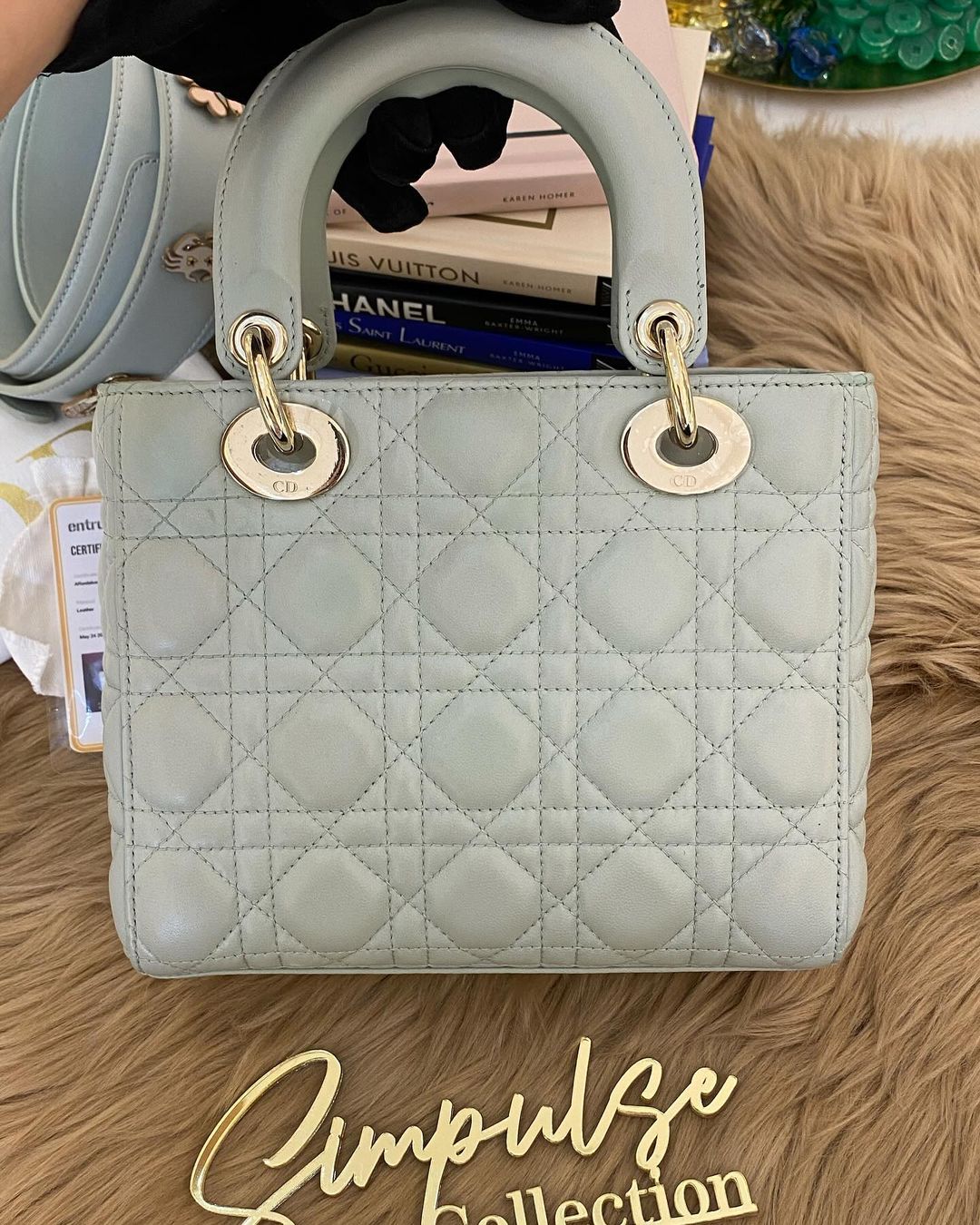 Lady Dior Small ABC Strap