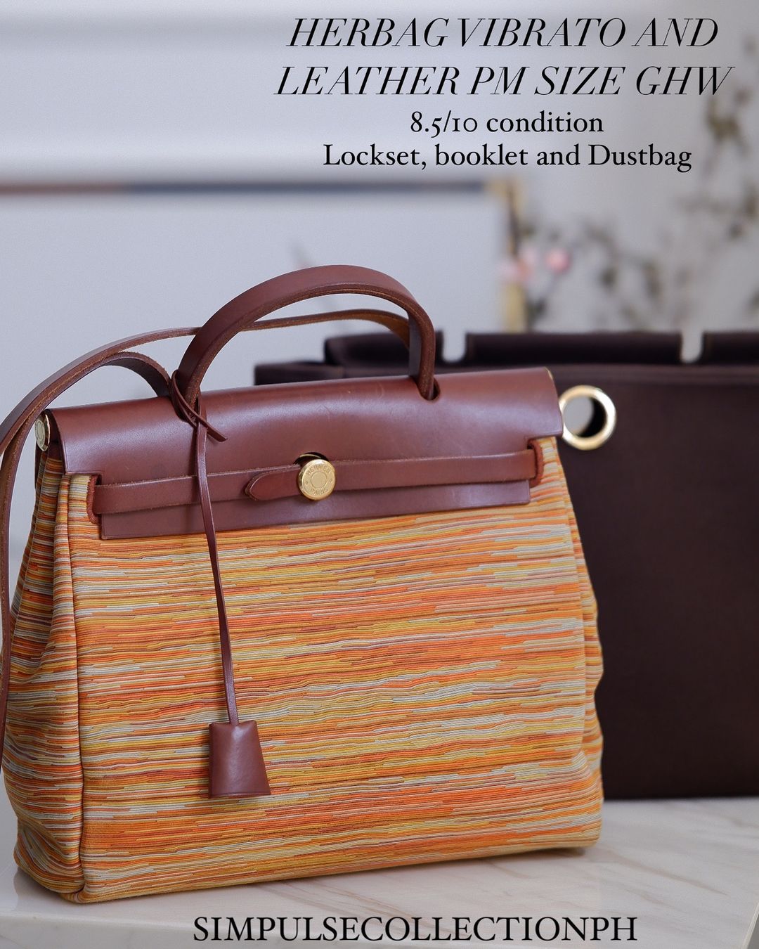 Herbag Vibrato and Leather Pm size