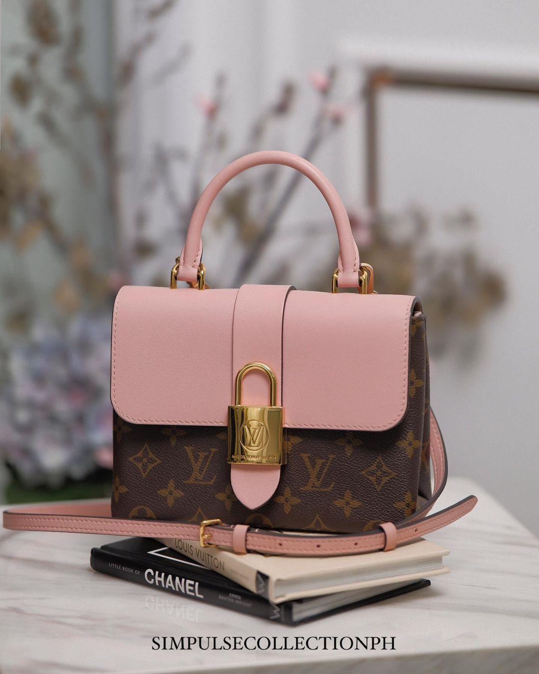 Louis Vuitton Locky Monogram Bb Pink