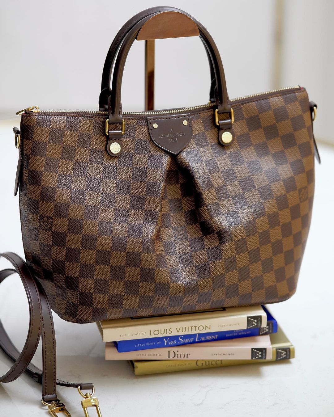 LV Sienna Mm Damier Ebene