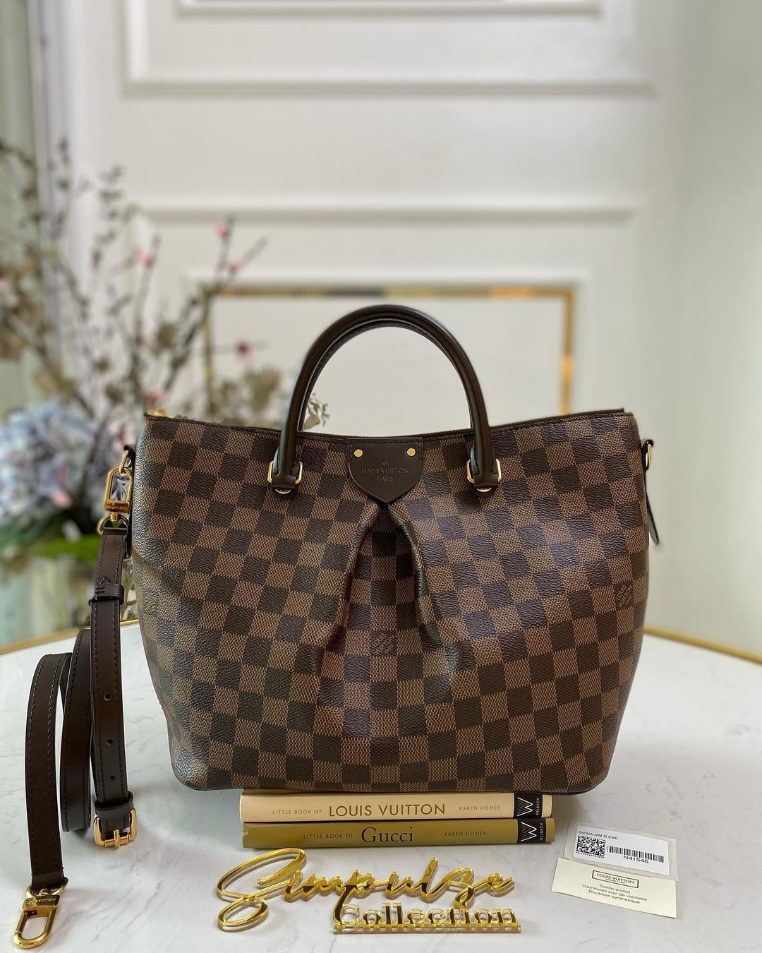 LV Sienna Mm Damier Ebene