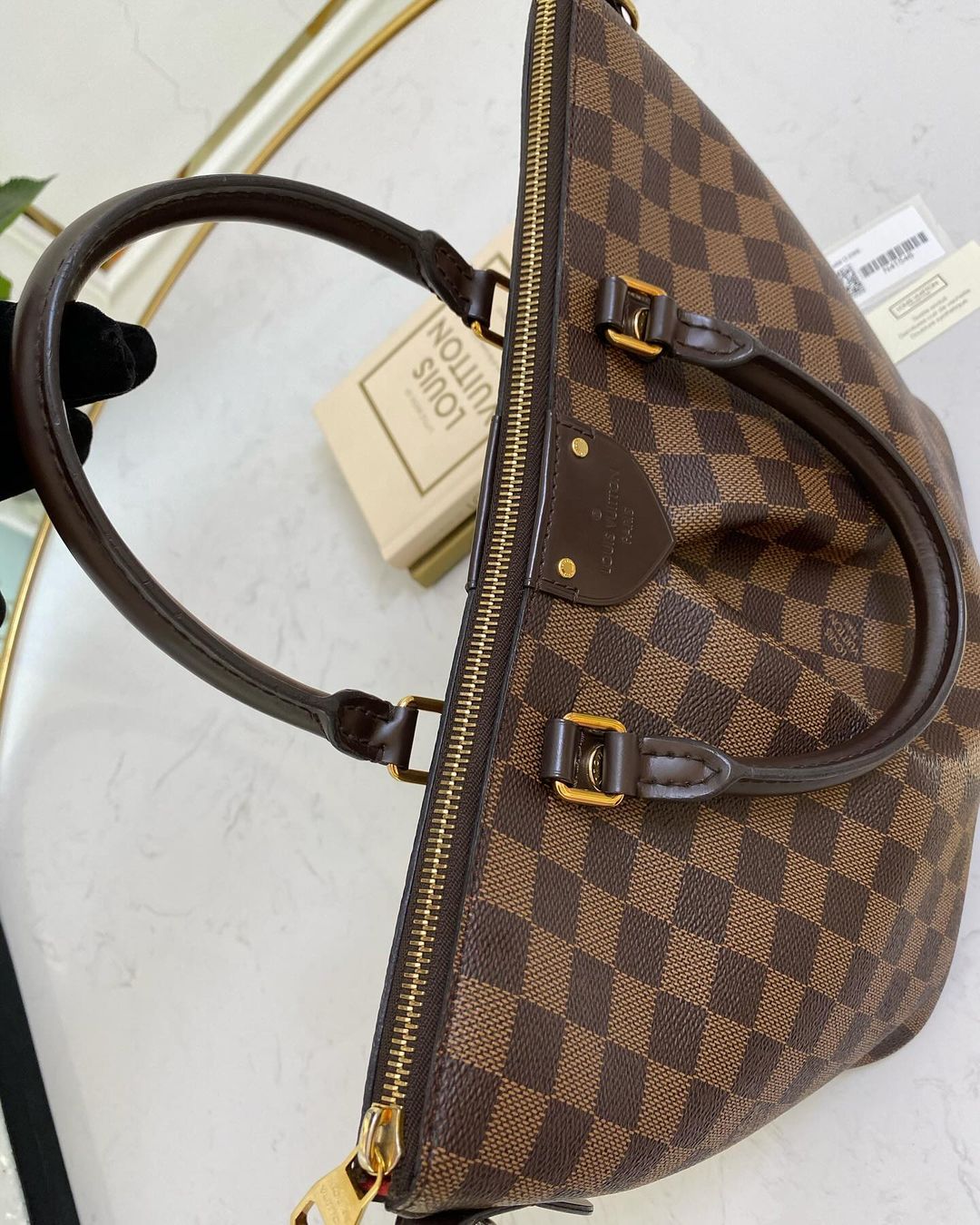 LV Sienna Mm Damier Ebene