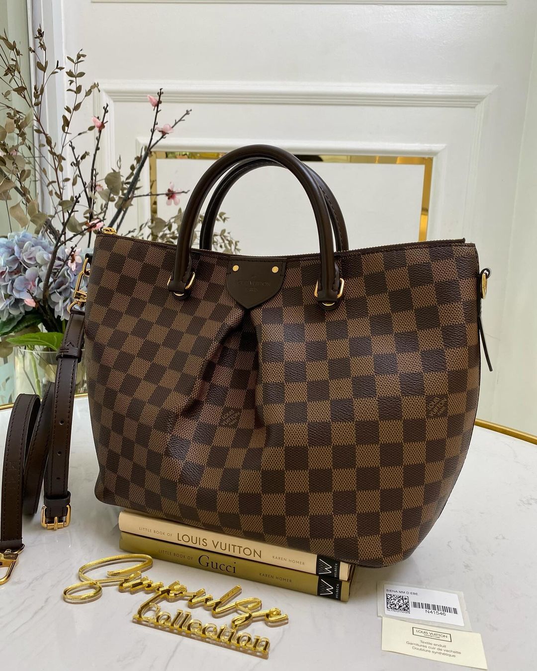 LV Sienna Mm Damier Ebene