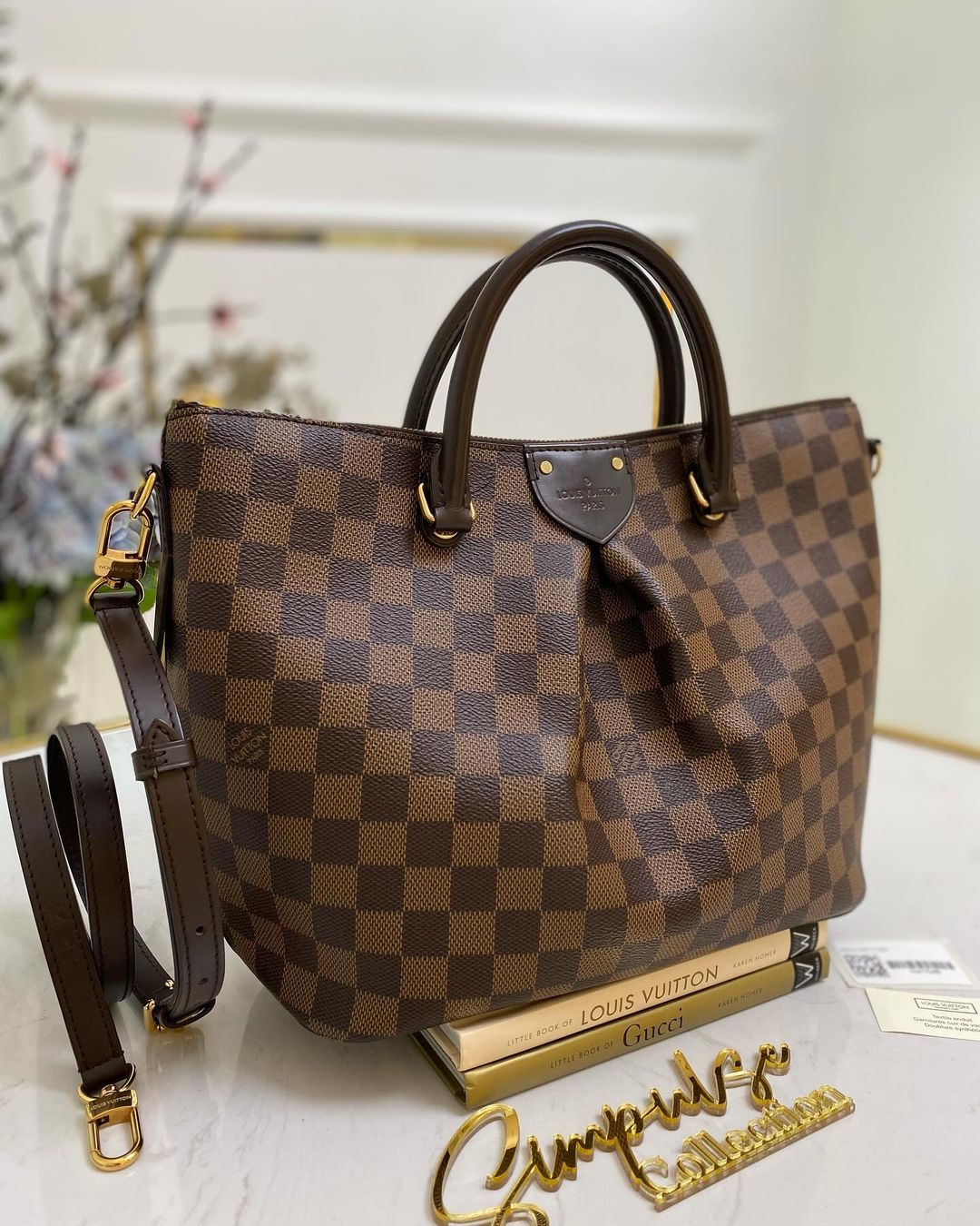 LV Sienna Mm Damier Ebene