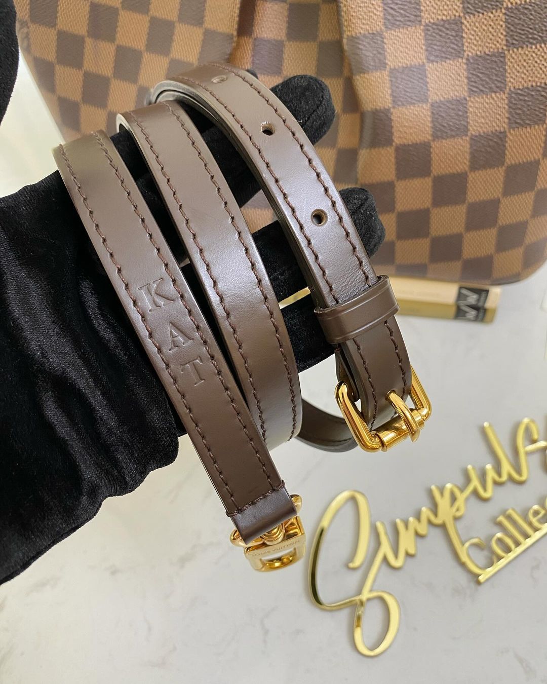 LV Sienna Mm Damier Ebene