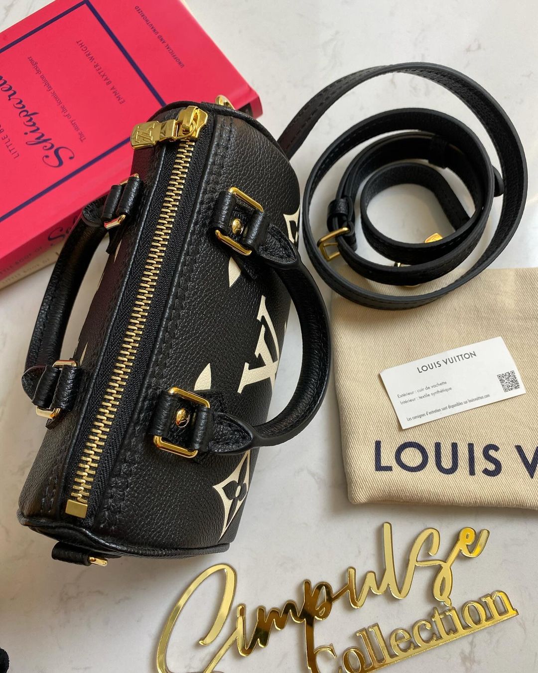 LV Bandouliere Nano Empreinte Bicolor