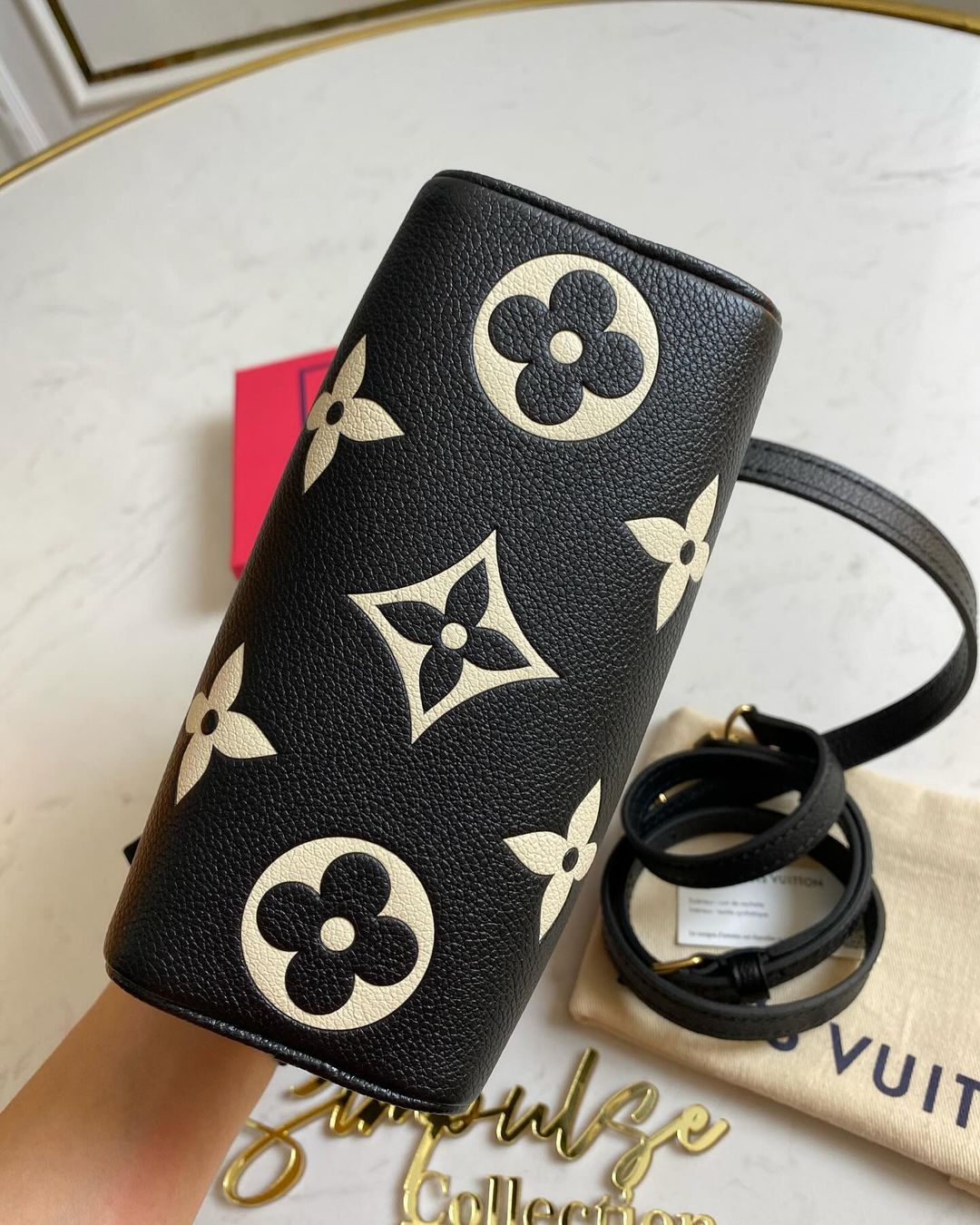 LV Bandouliere Nano Empreinte Bicolor