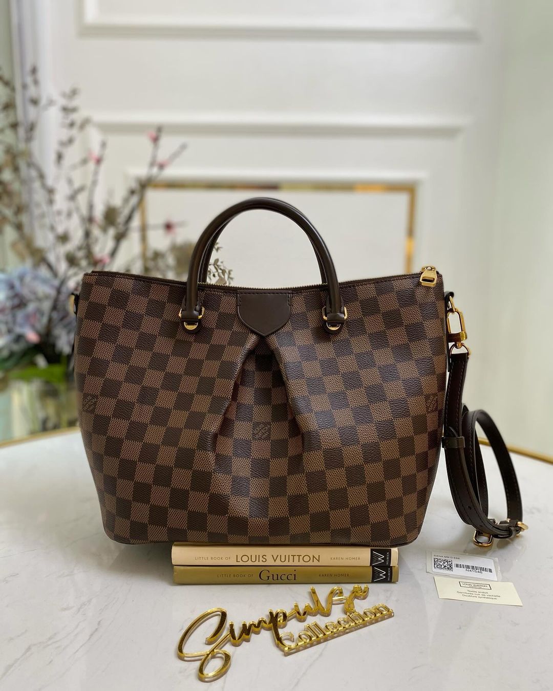 LV Sienna Mm Damier Ebene