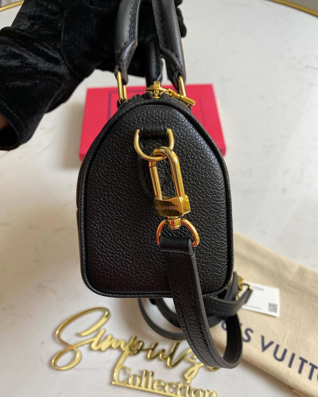 LV Bandouliere Nano Empreinte Bicolor