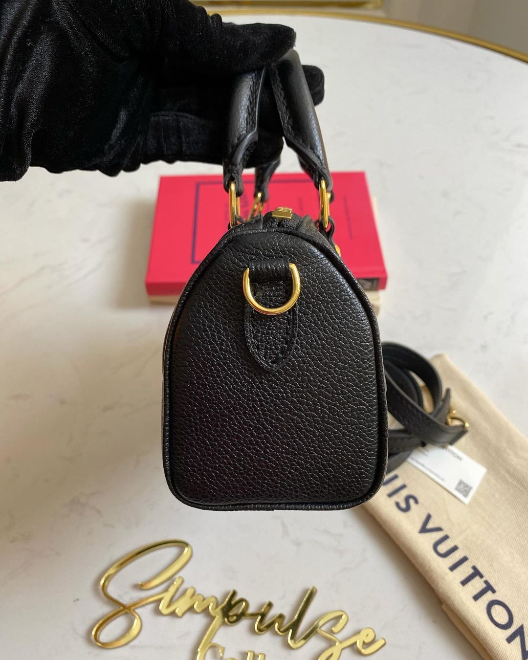 LV Bandouliere Nano Empreinte Bicolor