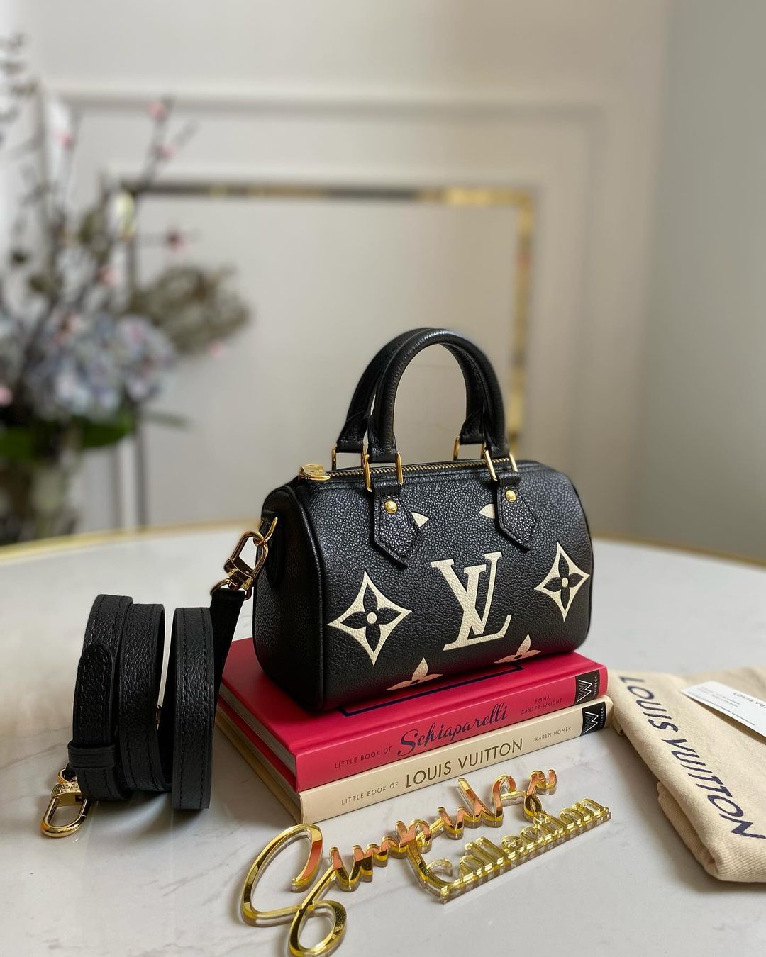 LV Bandouliere Nano Empreinte Bicolor