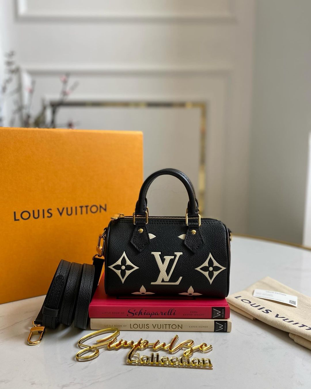 LV Bandouliere Nano Empreinte Bicolor