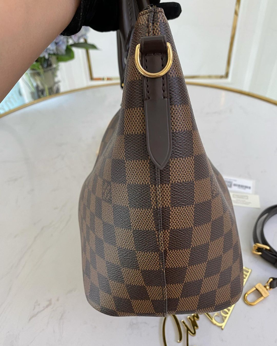 LV Sienna Mm Damier Ebene