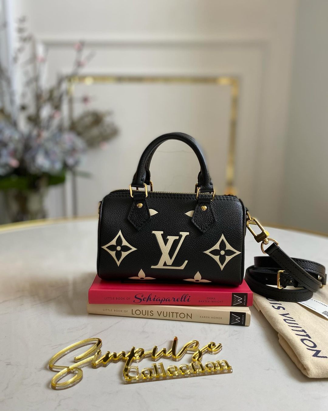 LV Bandouliere Nano Empreinte Bicolor