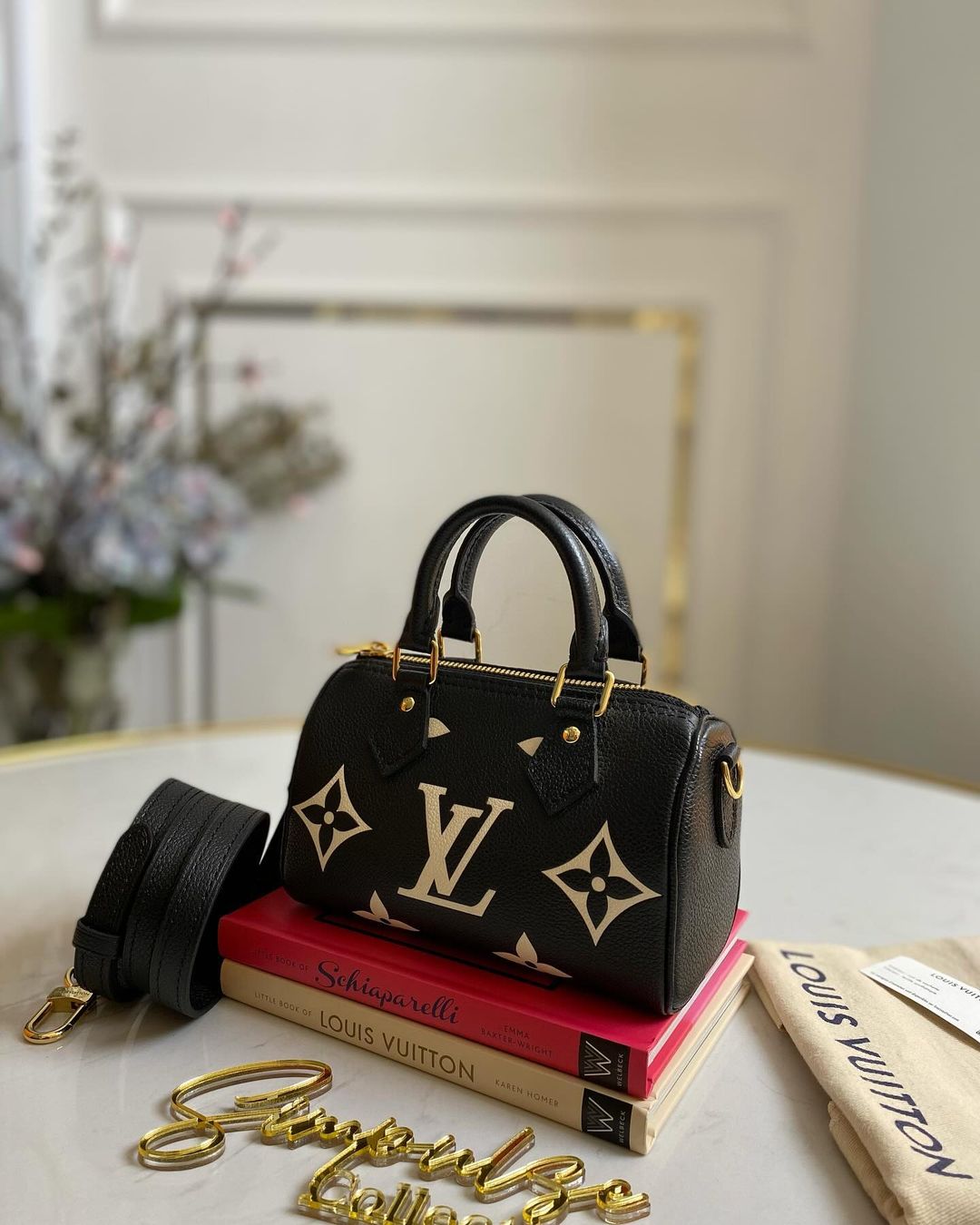 LV Bandouliere Nano Empreinte Bicolor