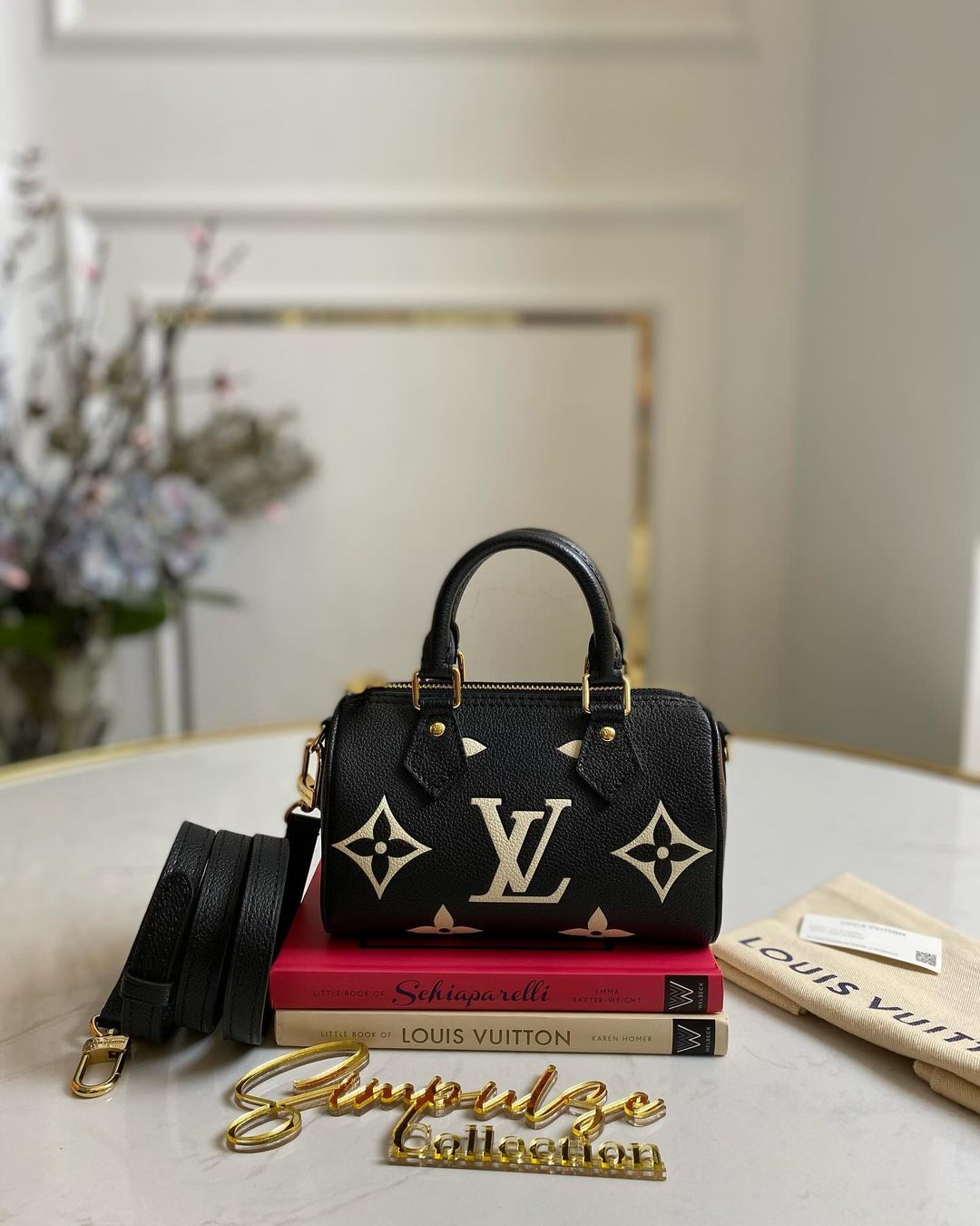 LV Bandouliere Nano Empreinte Bicolor