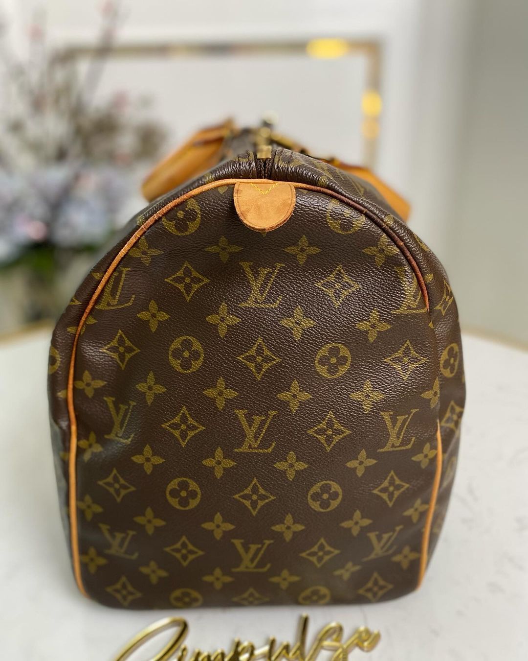 L V Monogram Keepall 50