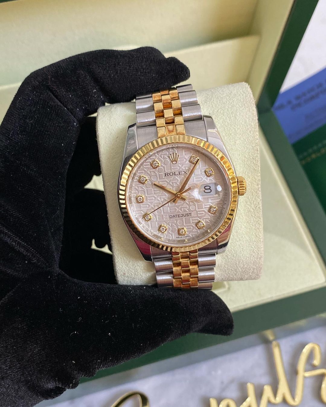 DATEJUST 36mm Two Tone Computer Face