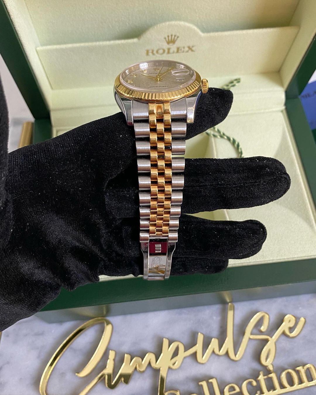 DATEJUST 36mm Two Tone Computer Face