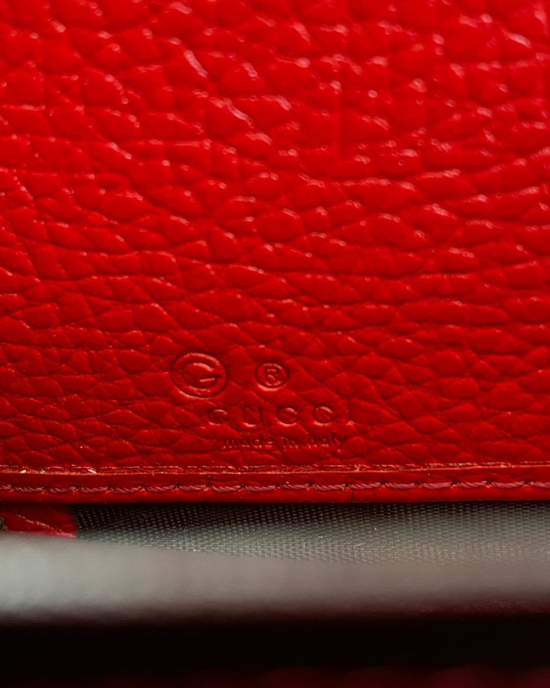 G Soho Zippy Long Wallet in Red