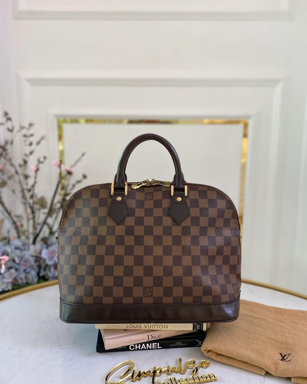 L V Alma Damier