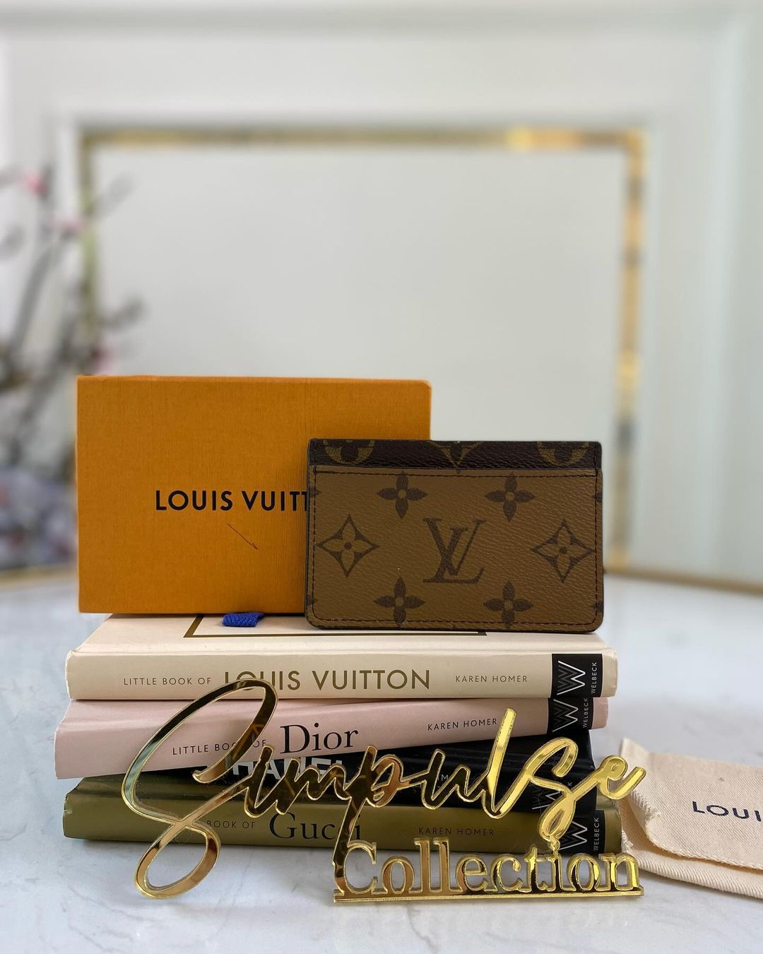 LV Monogram Reverse Cardholder