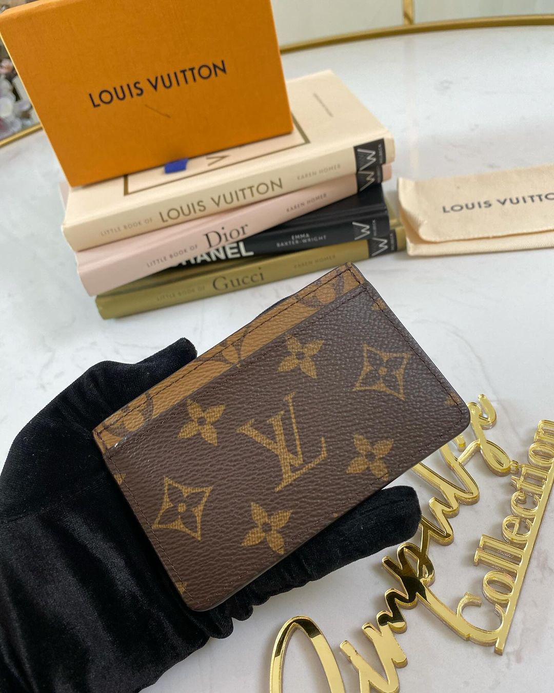 LV Monogram Reverse Cardholder