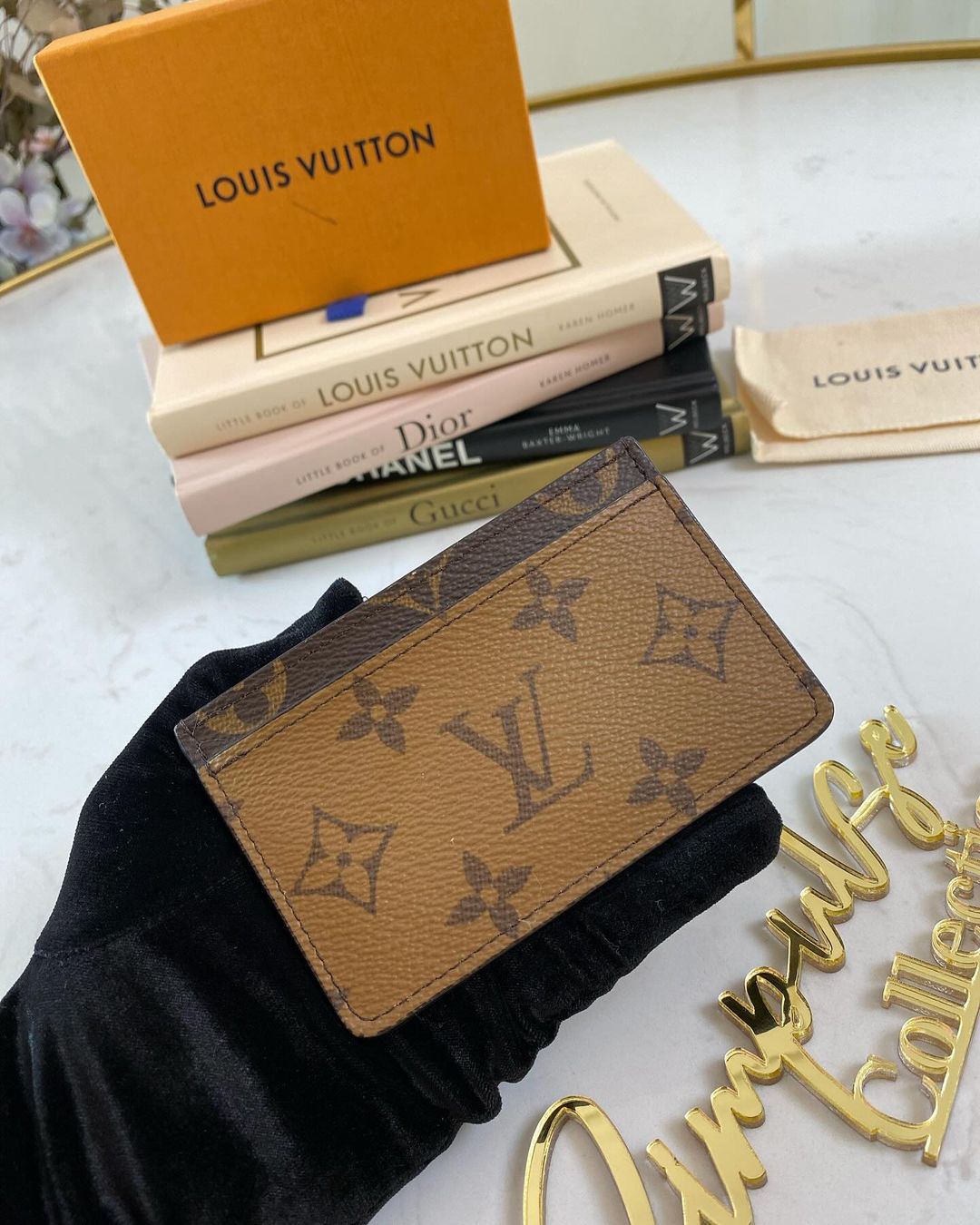 LV Monogram Reverse Cardholder