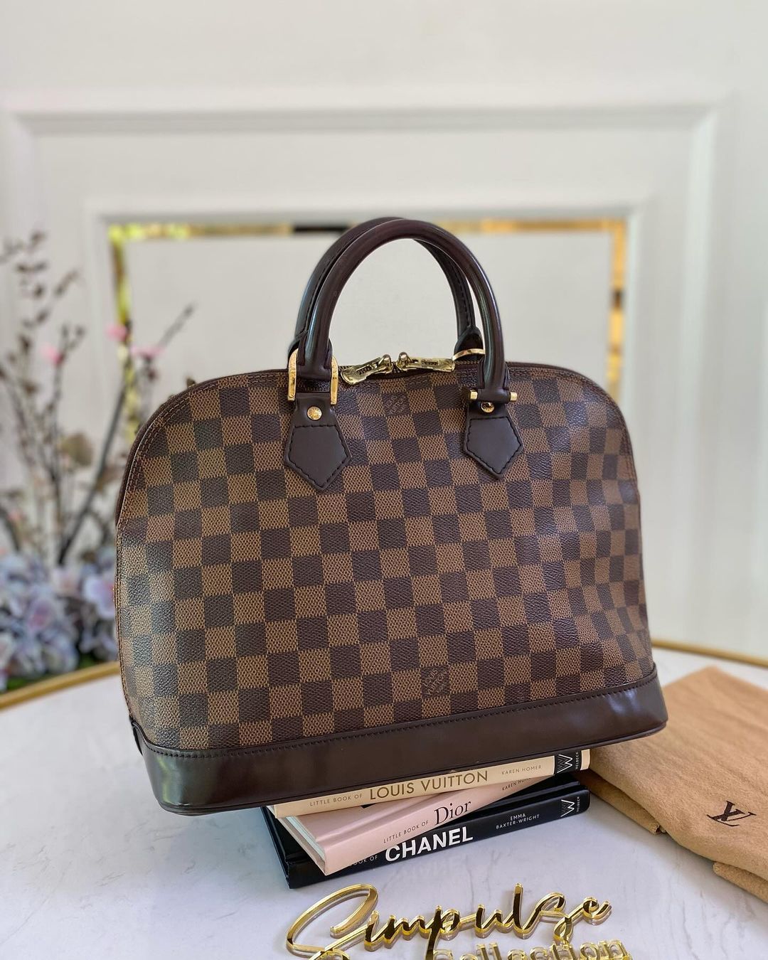 L V Alma Damier