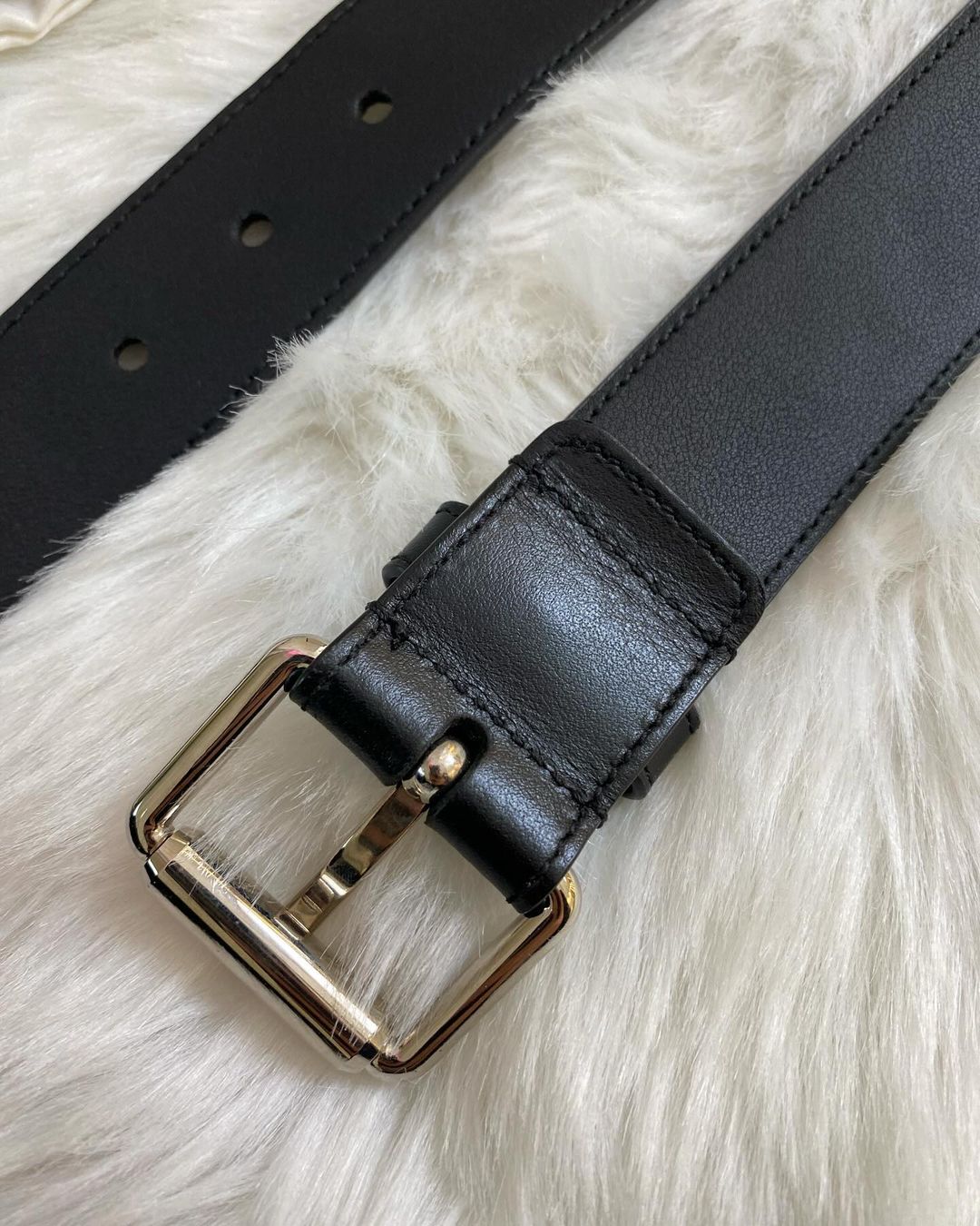 G Calfskin Interlocking Belt