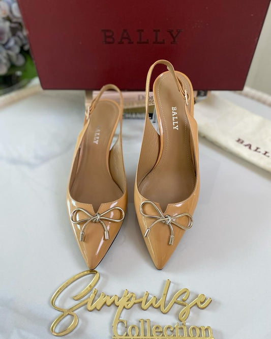 Bálly Ribbon Logo Heels