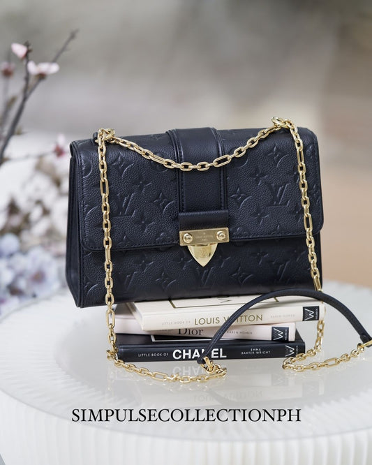 L V Saint Sulpice Empreinte Black Monogram