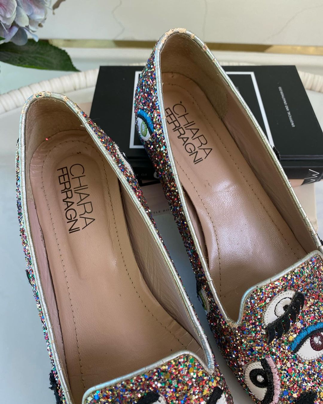 C Ferragni Poppy Flats Multi-Color