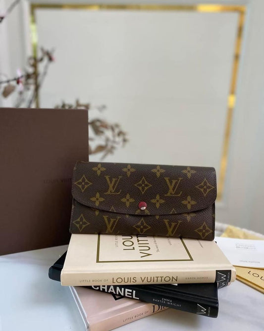 L V Monogram Emelie Wallet